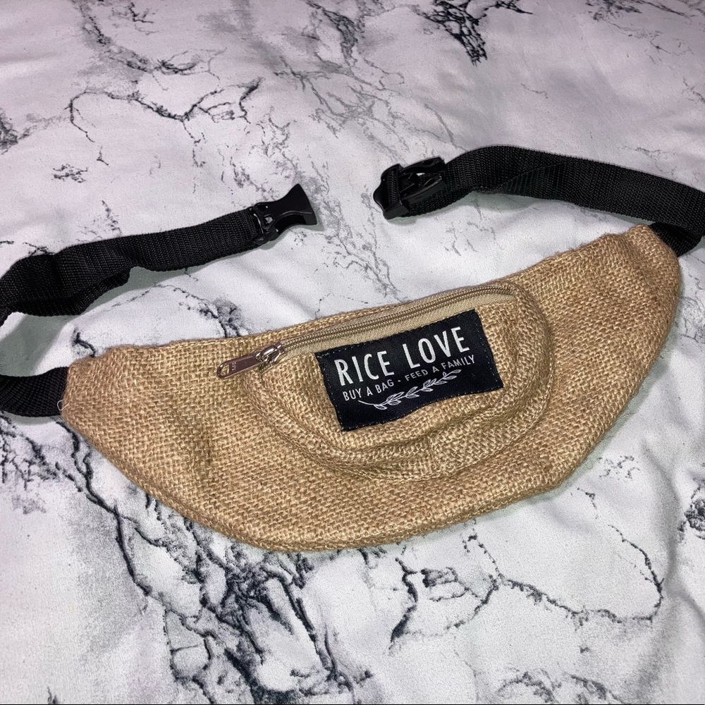 Rice Love fanny pack